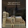 REOBRIX 66016 non  NHÀ THỜ ĐỨC BÀ PARIS bộ đồ chơi xếp lắp ráp ghép mô hình Creator CATHEDRAL OF NOTRE-DAME Sáng Tạo 8868 khối