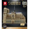 REOBRIX 66016 non  NHÀ THỜ ĐỨC BÀ PARIS bộ đồ chơi xếp lắp ráp ghép mô hình Creator CATHEDRAL OF NOTRE-DAME Sáng Tạo 8868 khối