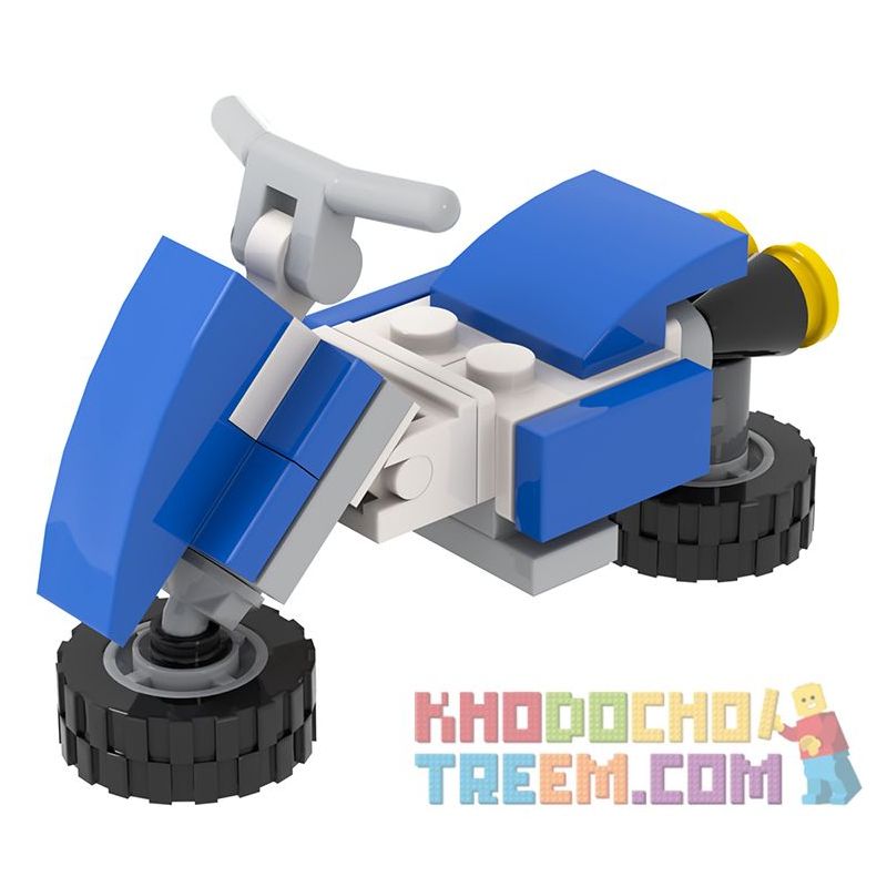 WM MOC1225 1225 MOC1225-A 1225-A non  MARIO KART CÂY NẤM bộ đồ chơi xếp lắp ráp ghép mô hình Super Mario MARIO MOTORCYCLE Thợ Sửa Ống Nước 31 khối