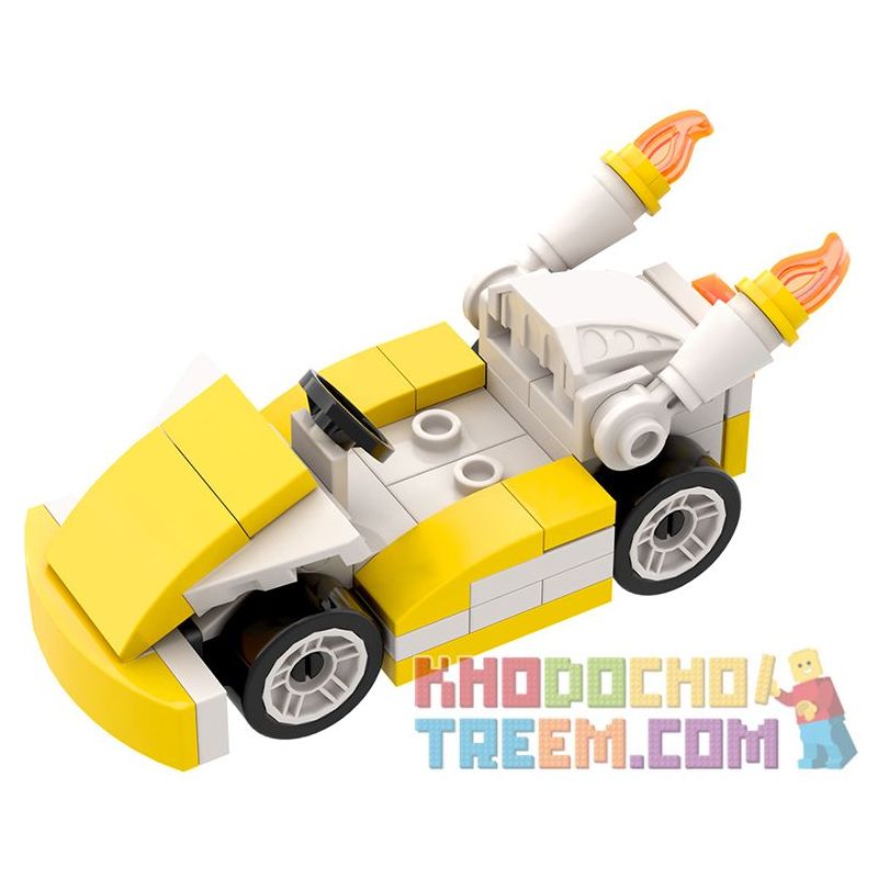 WM MOC1221 1221 MOC1221-A 1221-A non  MARIO KART WARIO bộ đồ chơi xếp lắp ráp ghép mô hình Super Mario Thợ Sửa Ống Nước 55 khối