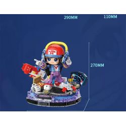 TOP TOY TC1809 1809 non  GLORY OF KINGS CẢNH CẬU BÉ TRONG TRÒ CHƠI ĐIỆN TỬ LUBAN SỐ 7 bộ đồ chơi xếp lắp ráp ghép mô hình Movie & Game Phim Và Trò Chơi 1150 khối