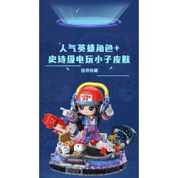 TOP TOY TC1809 1809 non  GLORY OF KINGS CẢNH CẬU BÉ TRONG TRÒ CHƠI ĐIỆN TỬ LUBAN SỐ 7 bộ đồ chơi xếp lắp ráp ghép mô hình Movie & Game Phim Và Trò Chơi 1150 khối