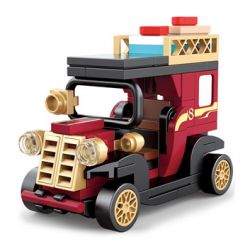 DECOOL BRICKCOOL 22082 non  XE KÉO LÙI DU LỊCH bộ đồ chơi xếp lắp ráp ghép mô hình Racers Đua Tốc Độ 100 khối