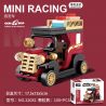 DECOOL BRICKCOOL 22082 non  XE KÉO LÙI DU LỊCH bộ đồ chơi xếp lắp ráp ghép mô hình Racers Đua Tốc Độ 100 khối