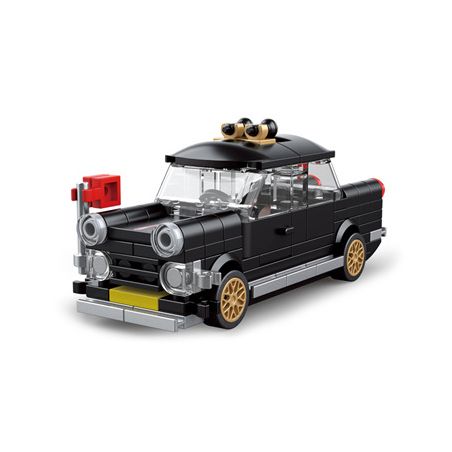DECOOL BRICKCOOL 22080 non  XE KÉO LÙI SEDAN bộ đồ chơi xếp lắp ráp ghép mô hình Racers Đua Tốc Độ 107 khối