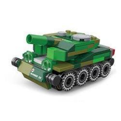 DECOOL BRICKCOOL 22074 non  XE KÉO MINI TĂNG bộ đồ chơi xếp lắp ráp ghép mô hình Mini Racing Pacemaker Đua Xe Mini 136 khối