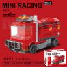 DECOOL BRICKCOOL 22067 non  XE KÉO MINI CỨU HỎA MÀU ĐỎ bộ đồ chơi xếp lắp ráp ghép mô hình Racers MINI RACING PACEMAKER Đua Tốc Độ 129 khối