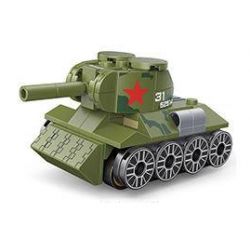 DECOOL BRICKCOOL 22065 non  XE KÉO MINI TĂNG 31 bộ đồ chơi xếp lắp ráp ghép mô hình Racers MINI RACING PACEMAKER Đua Tốc Độ 114 khối