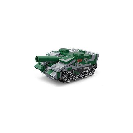 DECOOL BRICKCOOL 22064 non  XE KÉO MINI TĂNG bộ đồ chơi xếp lắp ráp ghép mô hình Mini Racing Pacemaker Đua Xe Mini 133 khối