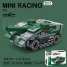 DECOOL BRICKCOOL 22064 non  XE KÉO MINI TĂNG bộ đồ chơi xếp lắp ráp ghép mô hình Mini Racing Pacemaker Đua Xe Mini 133 khối