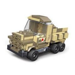 DECOOL 22058 non  XE KÉO MINI ĐỊA HÌNH QUÂN SỰ bộ đồ chơi xếp lắp ráp ghép mô hình Mini Racing Pacemaker Đua Xe Mini 119 khối