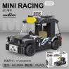 DECOOL 22054 non  XE KÉO MINI CẢNH SÁT bộ đồ chơi xếp lắp ráp ghép mô hình Racers MINI RACING PACEMAKER Đua Tốc Độ 76 khối