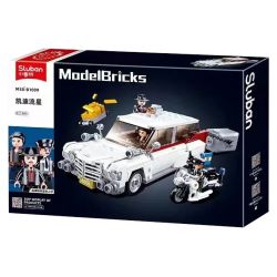 SLUBAN M38-B1099 B1099 1099 M38B1099 38-B1099 non  CADDY XE THỂ THAO SAO BĂNG bộ đồ chơi xếp lắp ráp ghép mô hình Speed Champions Racing Cars SPORT CAR Đua Xe Công Thức 411 khối