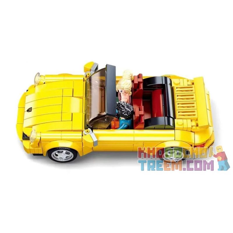 SLUBAN M38-B1097 B1097 1097 M38B1097 38-B1097 non  XE THỂ THAO BOZI 930 bộ đồ chơi xếp lắp ráp ghép mô hình Speed Champions Racing Cars SPORT CAR Đua Xe Công Thức 290 khối