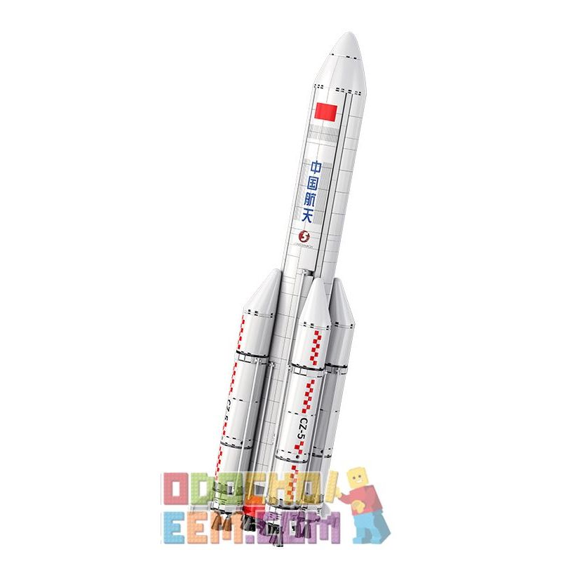 CADA DOUBLEE C56032 56032 non  TÊN LỬA HÀNH QUÂN DÀI bộ đồ chơi xếp lắp ráp ghép mô hình Creator CZ-5 Sáng Tạo 1502 khối