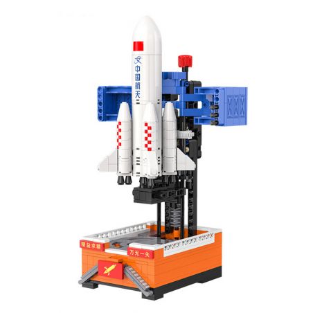 CADA DOUBLEE C56026 56026 non  TÊN LỬA HÀNH QUÂN DÀI bộ đồ chơi xếp lắp ráp ghép mô hình Creator Sáng Tạo 434 khối