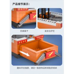 CADA DOUBLEE C56026 56026 non  TÊN LỬA HÀNH QUÂN DÀI bộ đồ chơi xếp lắp ráp ghép mô hình Creator Sáng Tạo 434 khối