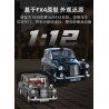 CADA DOUBLEE C62004 62004 non  LEVC XE HƠI CỦA ANH TAXI ??? LONDON tỷ lệ 1:12 bộ đồ chơi xếp lắp ráp ghép mô hình Creator Expert Chuyên Gia Sáng Tạo 1871 khối