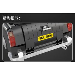 CADA DOUBLEE C62004 62004 non  LEVC XE HƠI CỦA ANH TAXI ??? LONDON tỷ lệ 1:12 bộ đồ chơi xếp lắp ráp ghép mô hình Creator Expert Chuyên Gia Sáng Tạo 1871 khối