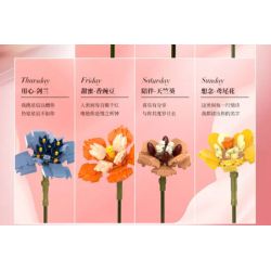 JAKI JK20235 20235 non  HỘP QUÀ HOA HƯƠNG LIỆU ODE TO AROMATHERAPY bộ đồ chơi xếp lắp ráp ghép mô hình Creator Sáng Tạo 202308 khối
