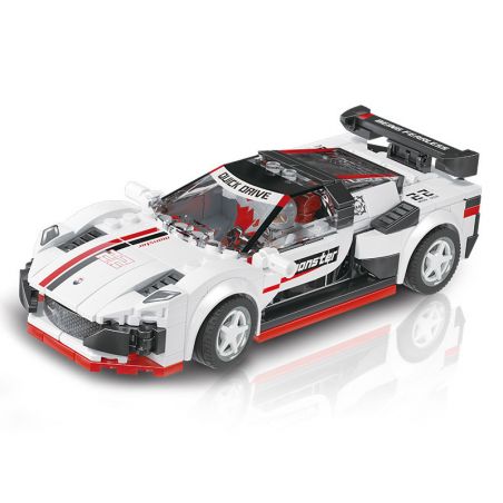 XIANGJUN XJ-3985F 3985F XJ3985F non  SIÊU XE ĐUA MASERATI MC1 bộ đồ chơi xếp lắp ráp ghép mô hình Speed Champions Racing Cars Đua Xe Công Thức 313 khối