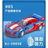 XIANGJUN XJ-3985E 3985E XJ3985E non  SIÊU ĐUA XE CORVETTE C8 bộ đồ chơi xếp lắp ráp ghép mô hình Speed Champions Racing Cars Đua Xe Công Thức 337 khối