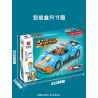 XIANGJUN XJ-3985C 3985C XJ3985C non  SIÊU XE ĐUA FORD GT bộ đồ chơi xếp lắp ráp ghép mô hình Speed Champions Racing Cars Đua Xe Công Thức 343 khối