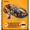 XIANGJUN XJ-3985A 3985A XJ3985A non  SIÊU XE ĐUA PORSCHE 911 bộ đồ chơi xếp lắp ráp ghép mô hình Speed Champions Racing Cars Đua Xe Công Thức 339 khối