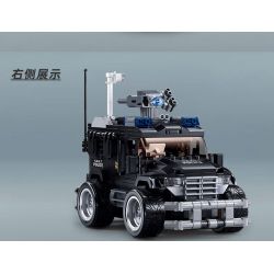 SLUBAN M38-B1156 B1156 1156 M38B1156 38-B1156 non  XE TẤN CÔNG TIGER SWAT bộ đồ chơi xếp lắp ráp ghép mô hình  SPECIAL POLICE TIGER ASSAULT VEHICLE Kỹ Thuật Công Nghệ Cao Mô Hình Phương Tiện 412 khối