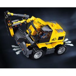 SLUBAN M38-B1155 B1155 1155 M38B1155 38-B1155 non  MÁY XÚC BÁNH LỐP E7 bộ đồ chơi xếp lắp ráp ghép mô hình  E7 WHEEL EXCAVATOR Kỹ Thuật Công Nghệ Cao Mô Hình Phương Tiện 353 khối