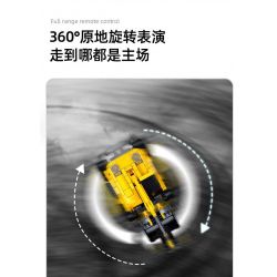 SLUBAN M38-B1155 B1155 1155 M38B1155 38-B1155 non  MÁY XÚC BÁNH LỐP E7 bộ đồ chơi xếp lắp ráp ghép mô hình  E7 WHEEL EXCAVATOR Kỹ Thuật Công Nghệ Cao Mô Hình Phương Tiện 353 khối