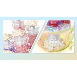 GEKKOSHA 804407 non  PHA LÊ MỌNG NƯỚC HOSHIOTOME bộ đồ chơi xếp lắp ráp ghép mô hình 100 khối