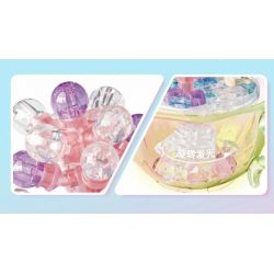 GEKKOSHA 804405 non  PHA LÊ MỌNG NƯỚC NGỌC CẦU VỒNG bộ đồ chơi xếp lắp ráp ghép mô hình 115 khối