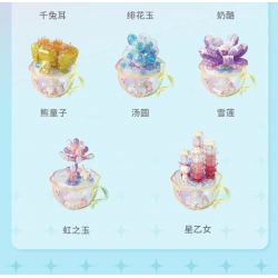 GEKKOSHA 804405 non  PHA LÊ MỌNG NƯỚC NGỌC CẦU VỒNG bộ đồ chơi xếp lắp ráp ghép mô hình 115 khối