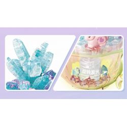 GEKKOSHA 804403 non  PHA LÊ MỌNG NƯỚC NGÀN TAI THỎ bộ đồ chơi xếp lắp ráp ghép mô hình 156 khối