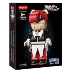 WANGAO 188015 non  GẤU CƠ YAGAMI 400% bộ đồ chơi xếp lắp ráp ghép mô hình