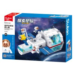 SLUBAN M38-B1201 B1201 1201 M38B1201 38-B1201 non  KHÁM PHÁ GIỮA CÁC VÌ SAO MÔ-ĐUN CỐT LÕI CỦA TRẠM VŨ TRỤ THEO ĐUỔI GIẤC MƠ bộ đồ chơi xếp lắp ráp ghép mô hình City DREAM SPACE STATION CORE MODULE Thành Phố 502 khối
