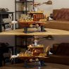 FUNWHOLE F9014 9014 non  TÀU VŨ TRỤ STEAMPUNK LIGHT CHASER bộ đồ chơi xếp lắp ráp ghép mô hình “LIGHT CATCHER”STEAMPUNK AIRSHIP 1641 khối