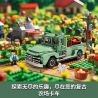 FUNWHOLE F9016 9016 non  XE TẢI NÔNG TRẠI bộ đồ chơi xếp lắp ráp ghép mô hình Creator THE FARM TRUCK Sáng Tạo 499 khối