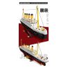 JIESTAR 92026 non  TÀU DU LỊCH TITANIC bộ đồ chơi xếp lắp ráp ghép mô hình Creator Sáng Tạo 1059 khối