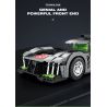 REOBRIX 11031 non  PEUGEOT 9X8 24 GIỜ CỦA SIÊU XE HYBRID LE MANS tỷ lệ 1:12 bộ đồ chơi xếp lắp ráp ghép mô hình Creator Sáng Tạo 1338 khối