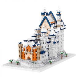 ZHEGAO LZ8253 8253 non  LÂU ĐÀI NEUSCHWANSTEIN bộ đồ chơi xếp lắp ráp ghép mô hình Creator NEW SWAN STONE CASTLE Sáng Tạo 5986 khối