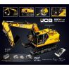 CADA DOUBLEE C61504 61504 non  MÁY XÚC THỦY LỰC JCB 220X LC bộ đồ chơi xếp lắp ráp ghép mô hình  JCB EXCAVATOR Kỹ Thuật Công Nghệ Cao Mô Hình Phương Tiện 2924 khối