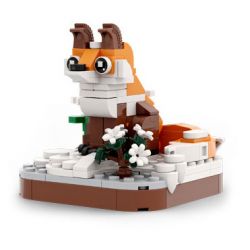 WANGE LIGAO DR.LUCK 1615 non  QUÁI THÚ TUYỆT VỜI CÁO bộ đồ chơi xếp lắp ráp ghép mô hình Creator Sáng Tạo 142 khối