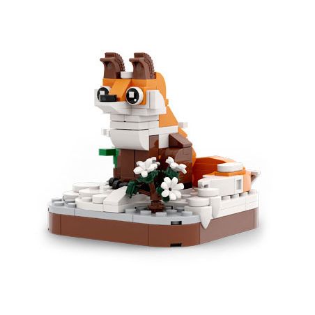 WANGE LIGAO DR.LUCK 1615 non  QUÁI THÚ TUYỆT VỜI CÁO bộ đồ chơi xếp lắp ráp ghép mô hình Creator Sáng Tạo 142 khối