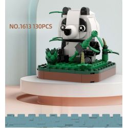 WANGE LIGAO DR.LUCK 1613 non  QUÁI THÚ TUYỆT VỜI GẤU TRÚC bộ đồ chơi xếp lắp ráp ghép mô hình Creator Sáng Tạo 130 khối