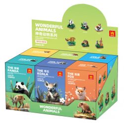 WANGE LIGAO DR.LUCK 1613 non  QUÁI THÚ TUYỆT VỜI GẤU TRÚC bộ đồ chơi xếp lắp ráp ghép mô hình Creator Sáng Tạo 130 khối