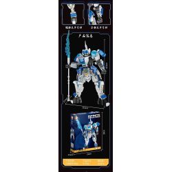 FORANGE FC1516 1516 non  VÔ CỰC CƠ KHÍ TRIỆU VÂN HÀNH TRÌNH TÂY bộ đồ chơi xếp lắp ráp ghép mô hình INFINITE MECH 253 khối