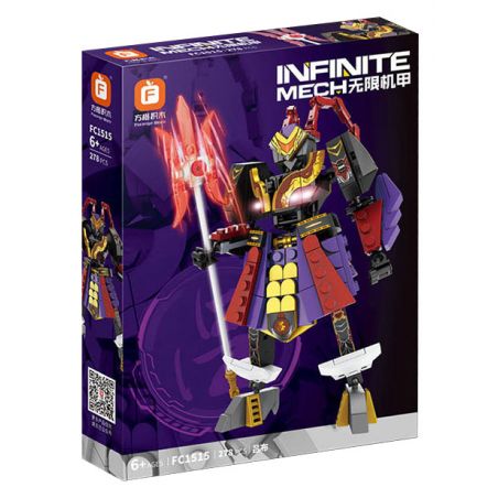 FORANGE FC1515 1515 non  INFINITE MECHA LỮ BỐ HÀNH TRÌNH VỀ MIỀN TÂY bộ đồ chơi xếp lắp ráp ghép mô hình 278 khối