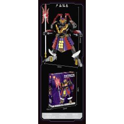 FORANGE FC1515 1515 non  INFINITE MECHA LỮ BỐ HÀNH TRÌNH VỀ MIỀN TÂY bộ đồ chơi xếp lắp ráp ghép mô hình 278 khối